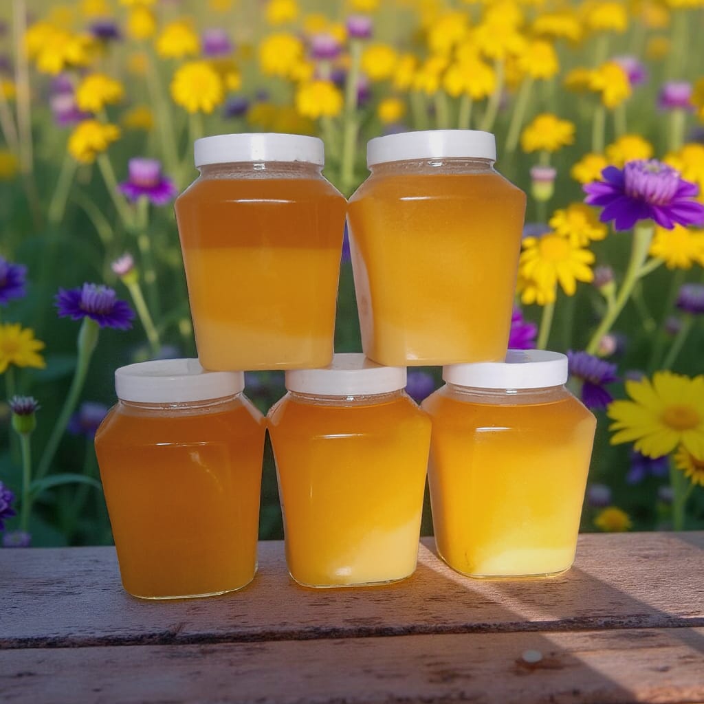 "Pure Desi Cow Ghee 1 KG –| 100% Natural | Vedic Method | Rich in Ayurvedic Benefits without lable